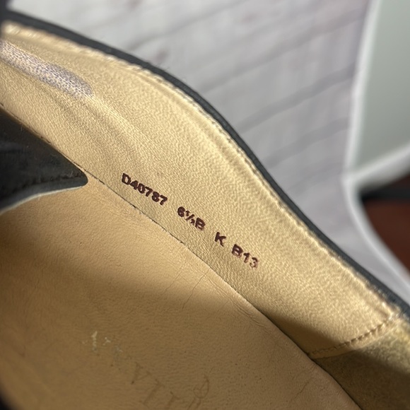 Cole Haan Gramercy Black Khaki Oxfords Shoes Sz 6.5! - Picture 8 of 8